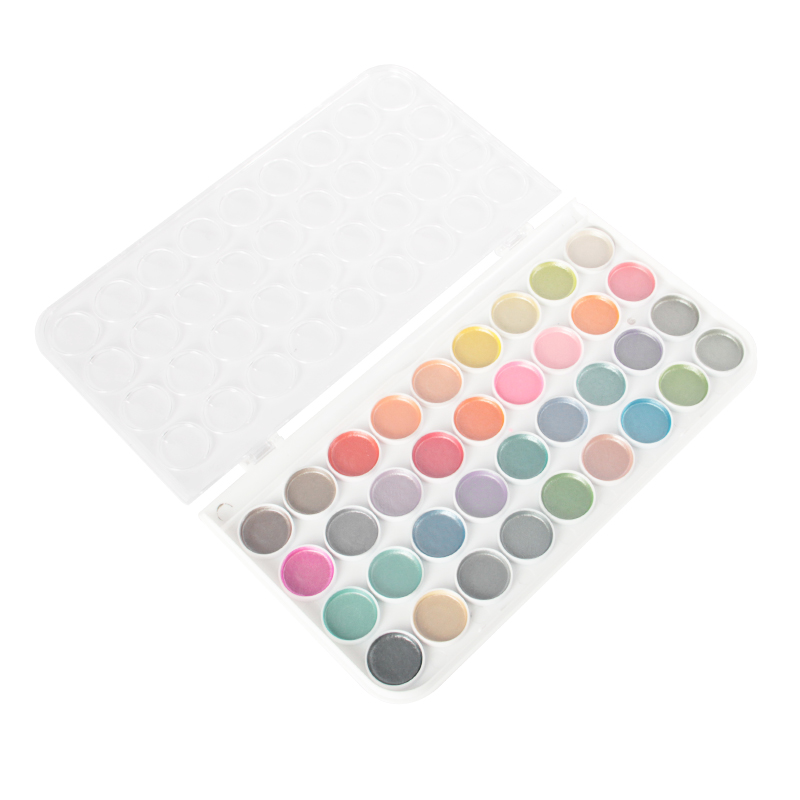 36 Warna Solid Watercolor Paint Set